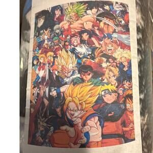 Anime Fleece Throw 40x50 inch